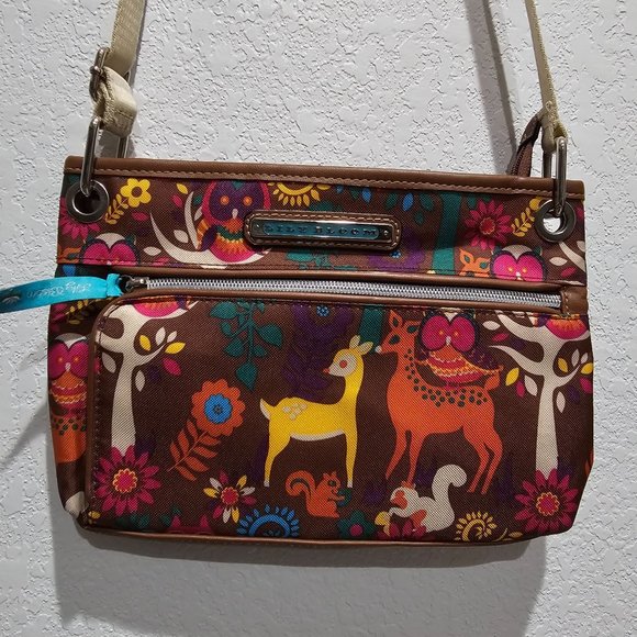 Lily Bloom Animal Print Crossbody - Picture 2 of 6